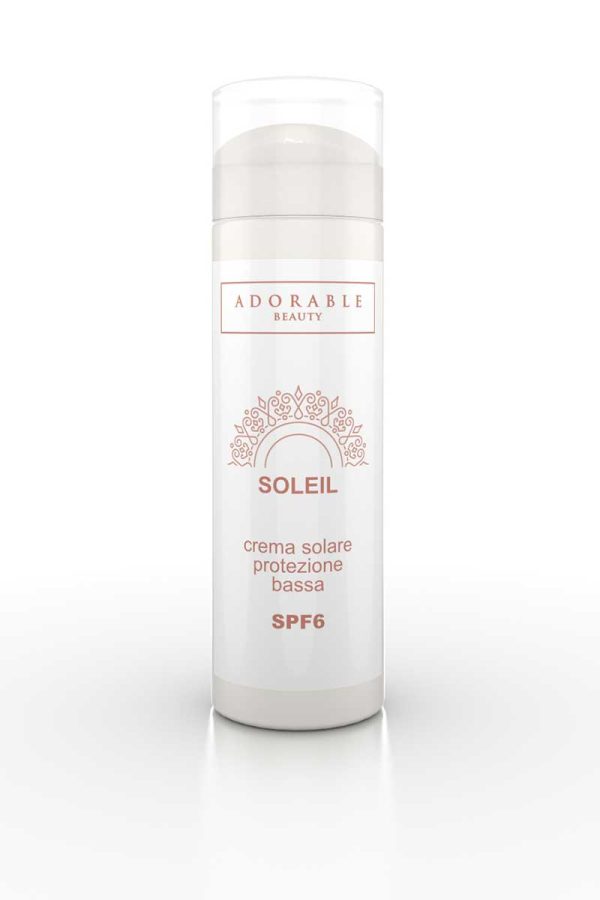 Soleil SPF 6 low protection sunscreen